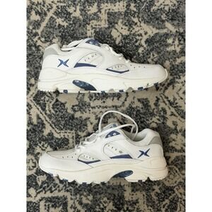 Aetrex Sneakers Women 9.5 X-Wide Periwinkle Lace Walker V854WX065 Reflective